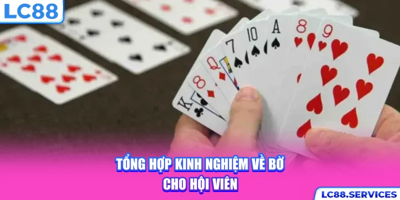 Tổng hợp kinh nghiệm về bờ cho hội viên